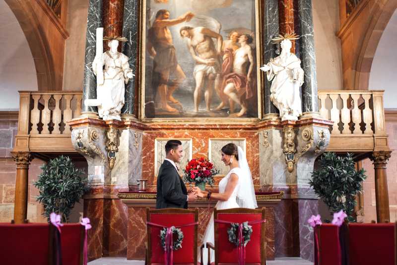 Heiraten Rhein-Neckar-Region Schloss Heielberg Eventlocation