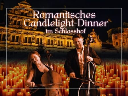 candle light dinner unter sternenhimmel schloss heidelberg