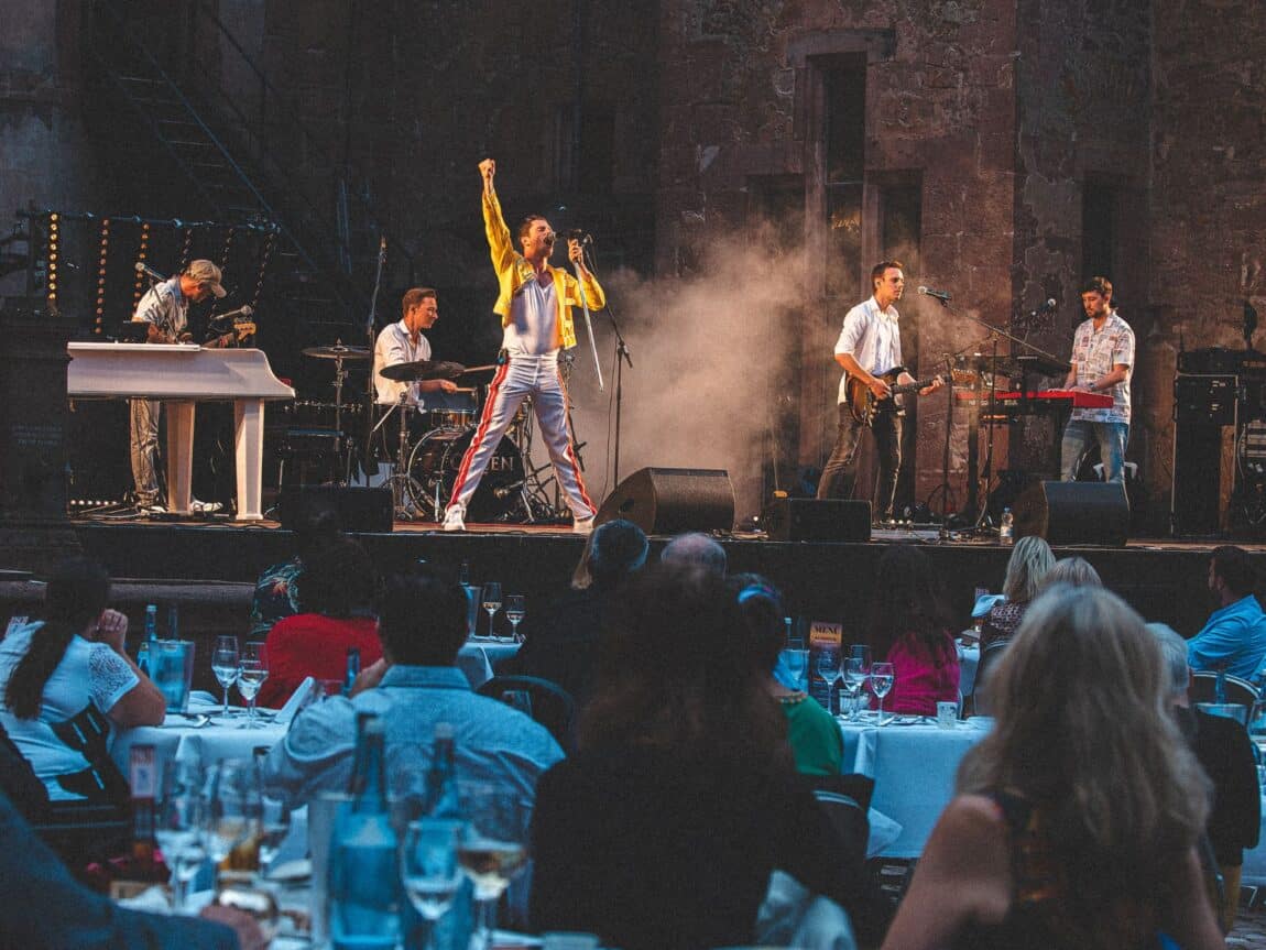 Open Air Restaurant mit Valentin Findling Schloss Heidelberg Events Heidelberg