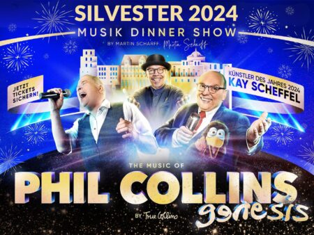 The music of Phil Collins Silvestershow mit Kay Scheffel Musik-Dinner-Show Heidelberger Schloss Martin Scharff