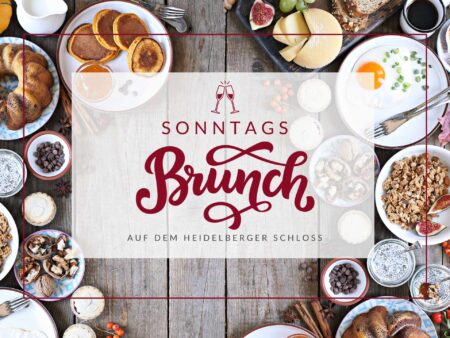 Grafik Sonntagsbrunch auf dem Heidelberger Schloss